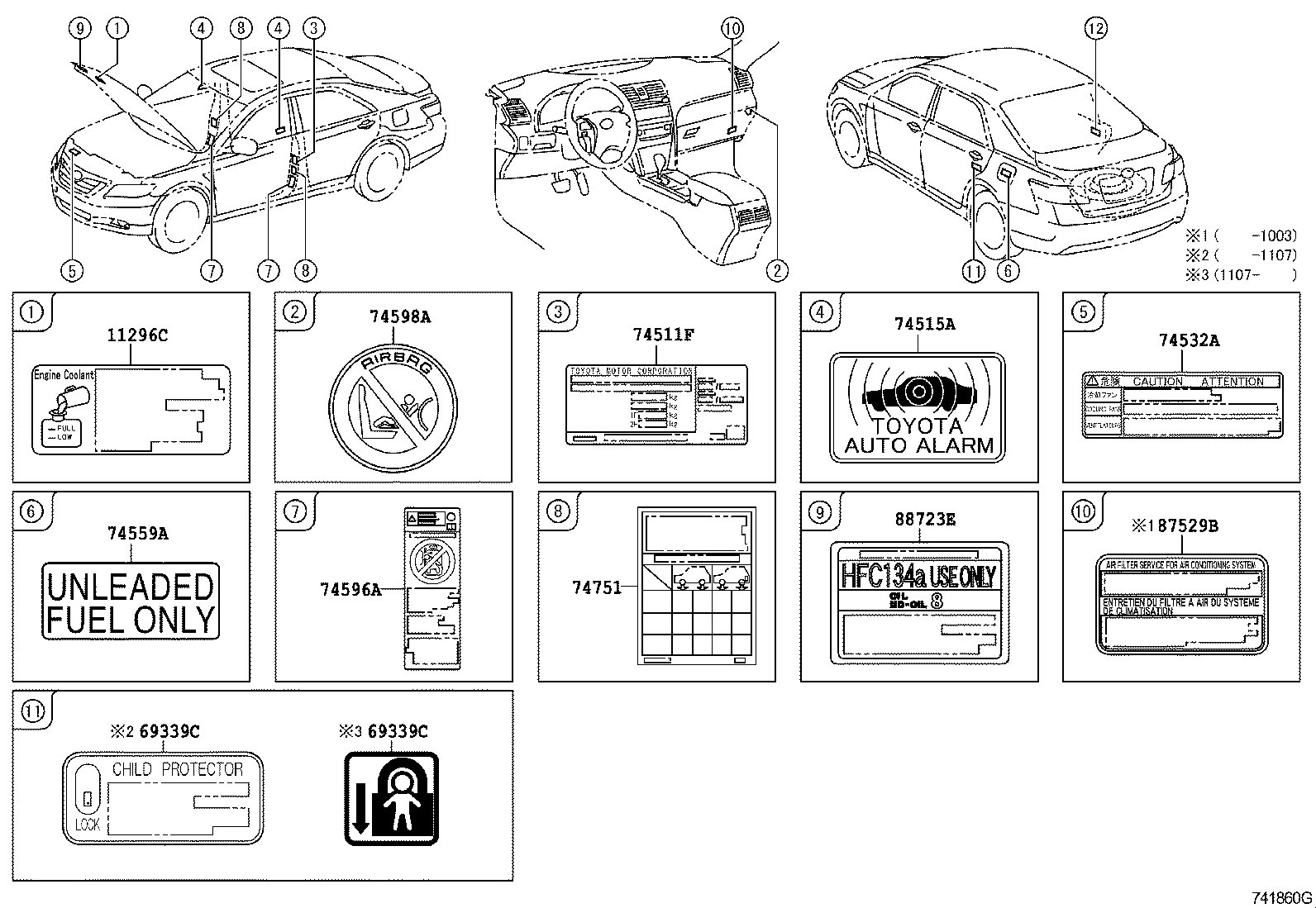 42661-33650 LABEL, TIRE PRESSURE INFORMATION product image