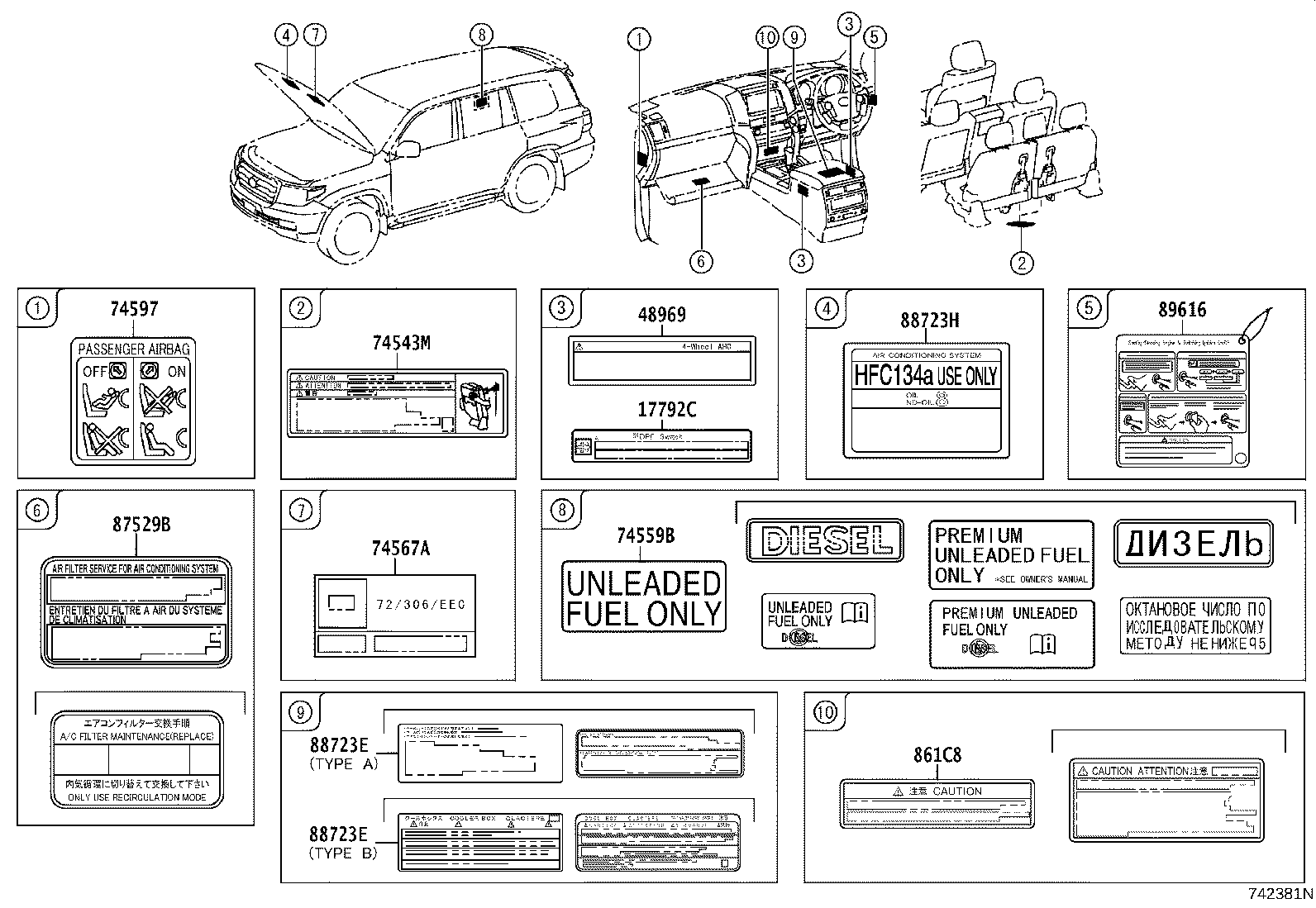 36369-60740 LABEL, TRANSFER INFORMATION product image