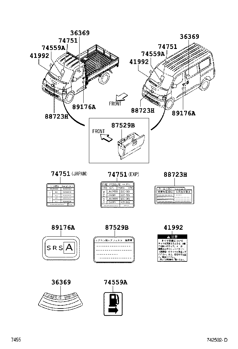 11285-BZ050 LABEL, COOLANT SYSTEM NOTICE product image