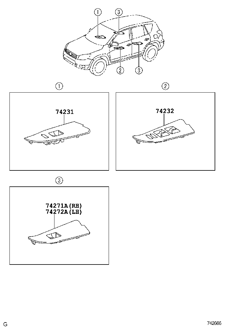 74610-02071-E1 GRIP SUB-ASSY, ASSIST product image