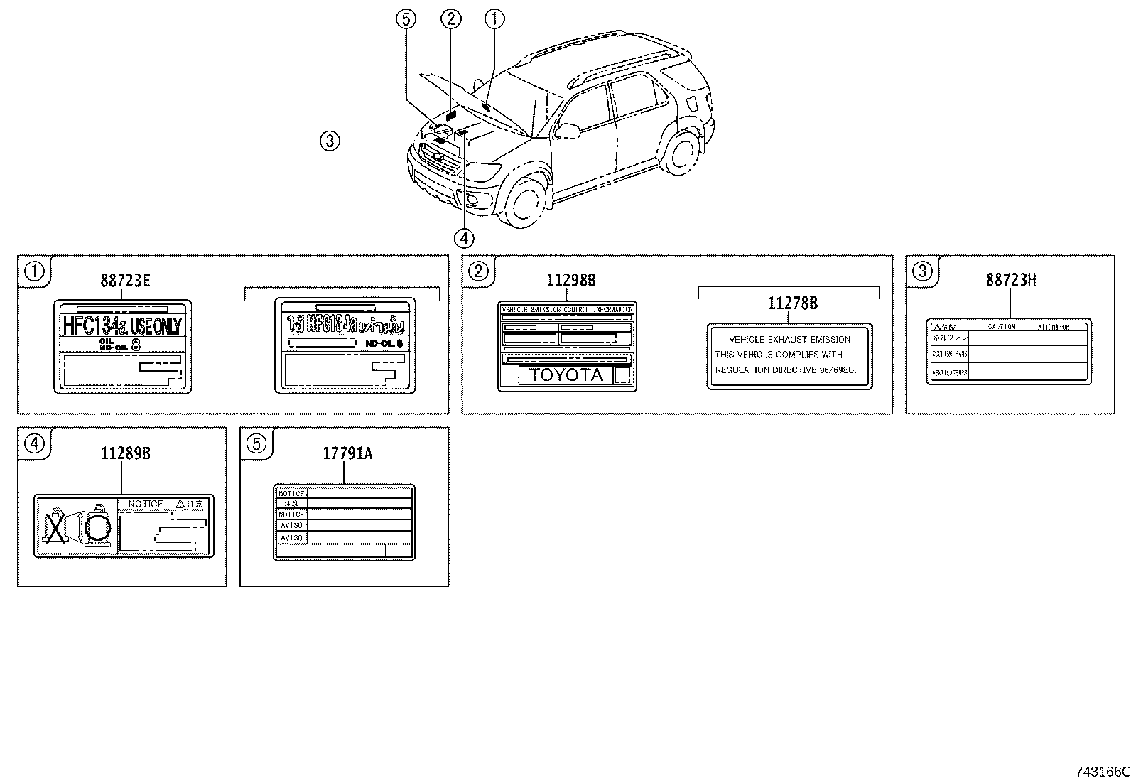 74561-71090 LABEL, FUEL CONSUMPTION INFORMATION product image