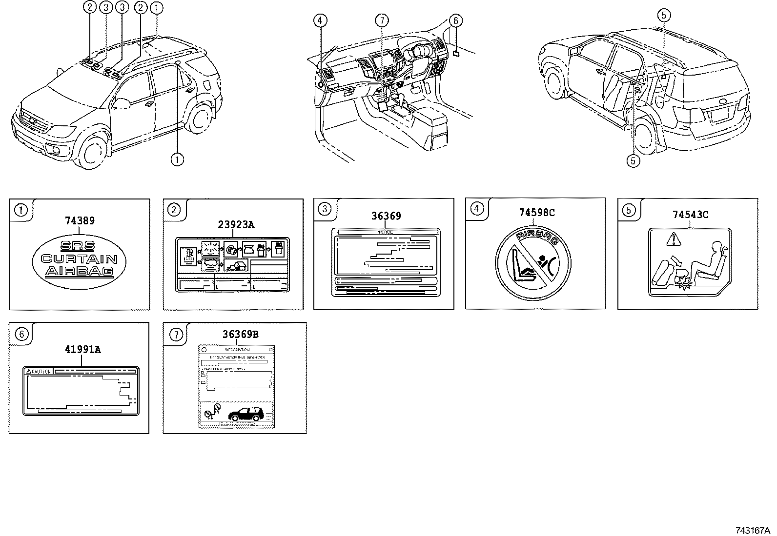 74561-71090 LABEL, FUEL CONSUMPTION INFORMATION product image