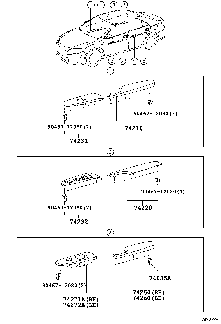 90467-10208 CLIP product image