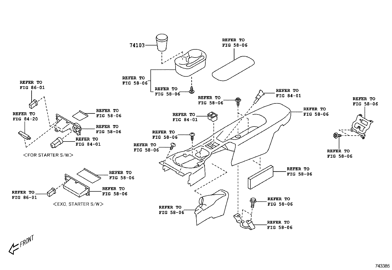 SU003-03210 RECEPTACLE SUB-ASSY, ASH, NO.1 product image