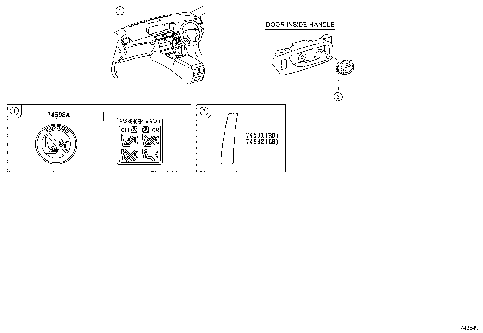 11298-38720 LABEL, EMISSION CONTROL INFORMATION product image