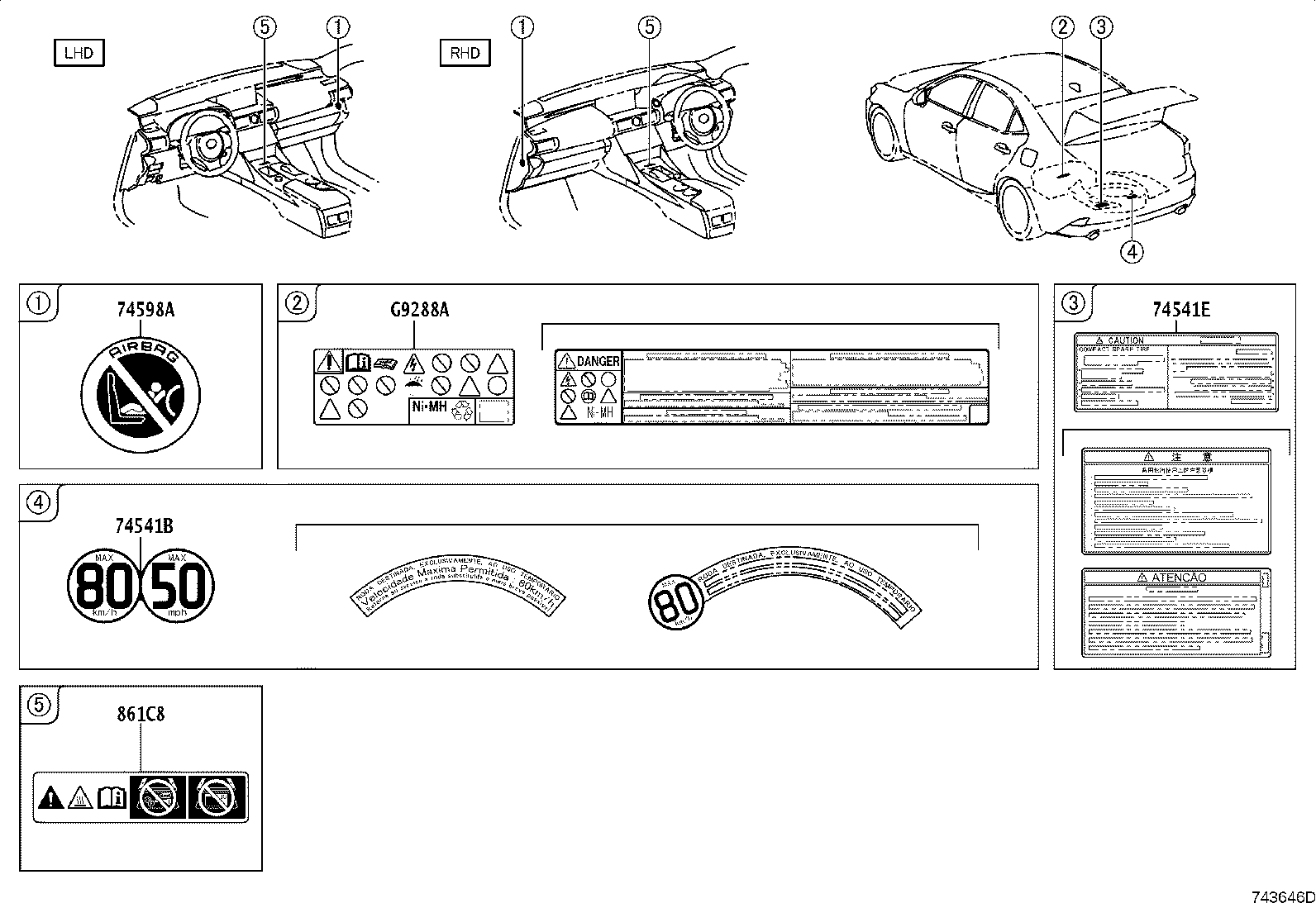 11293-36090 LABEL, ENGINE SERVICE INFORMATION product image
