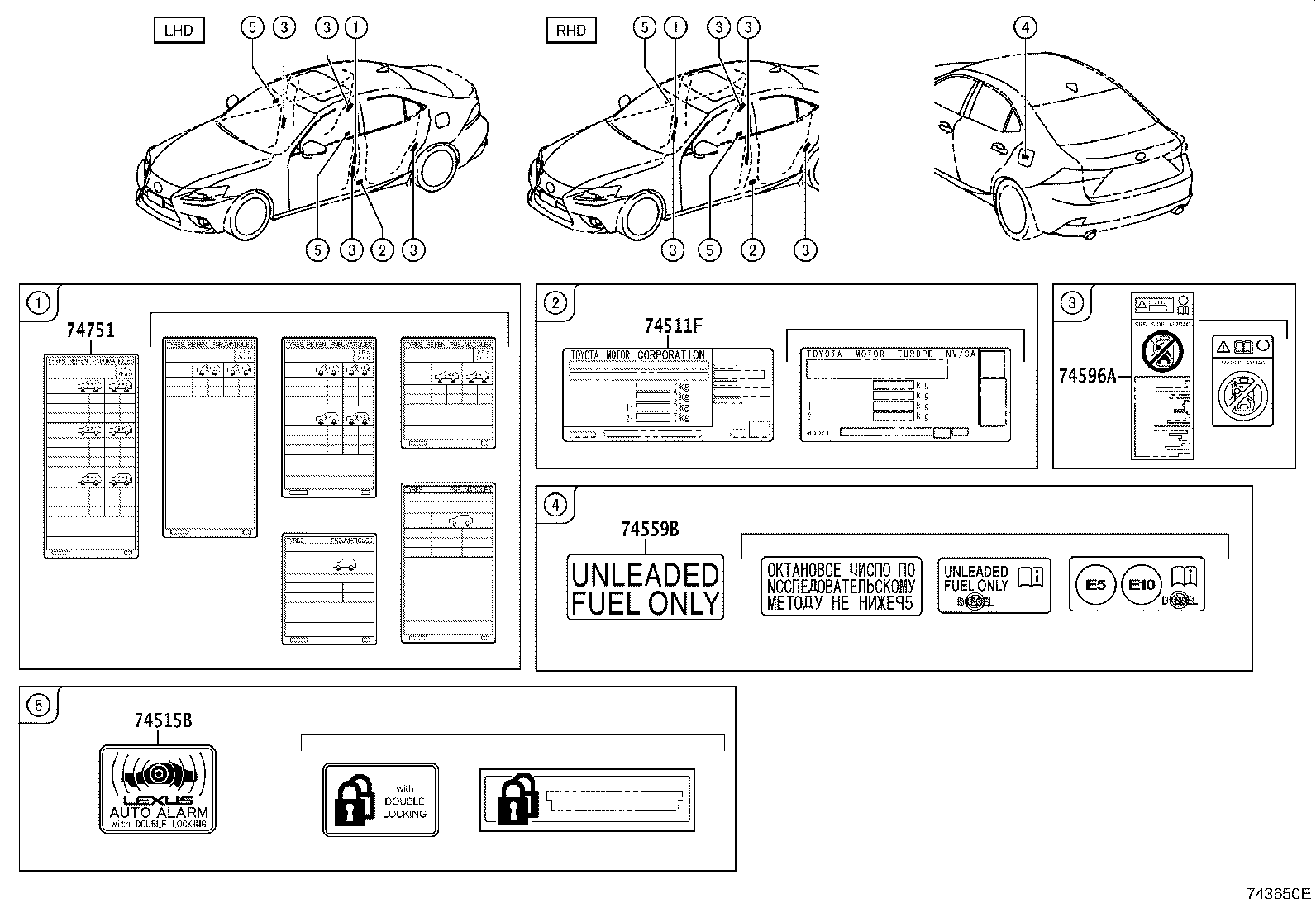 11285-31050 LABEL, COOLANT SYSTEM NOTICE product image