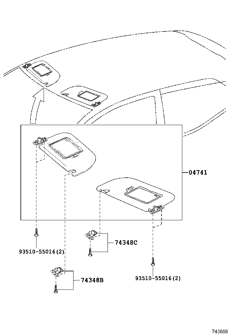 74232-0H030-B0 PANEL, FRONT ARMREST BASE, UPPER LH product image