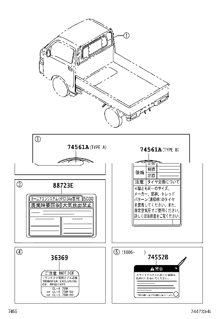 41992-B5010 LABEL, TIRE PRESSURE INFORMATION product image