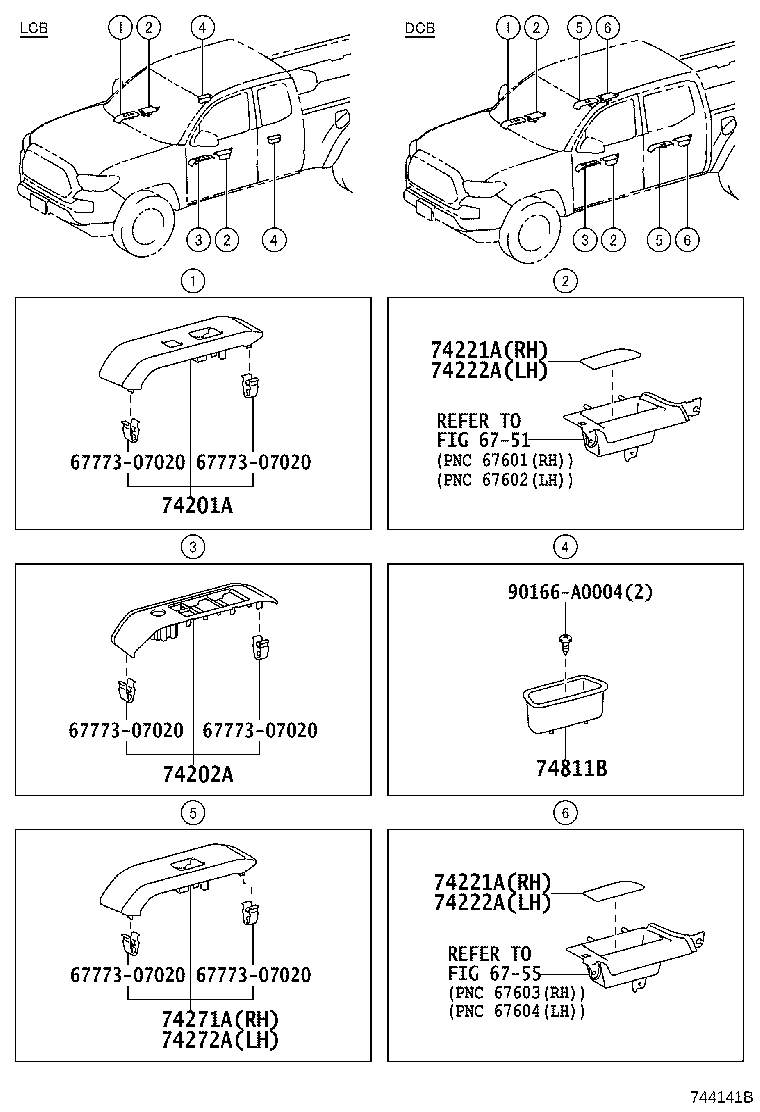 Thumbnail 4 for 74348-04020-B0