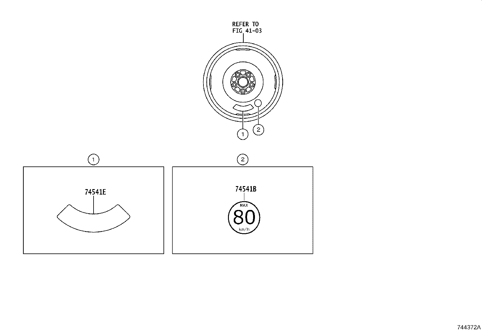 74513-18170 LABEL, IDENTIFICATION NUMBER INFORMATION product image