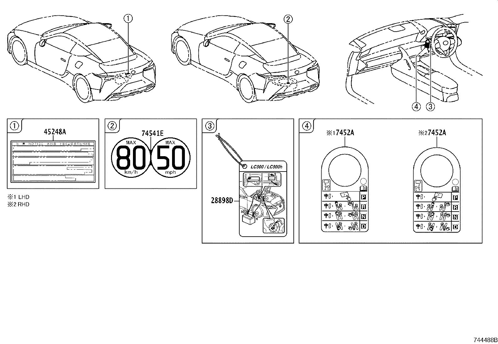 74561-11071 LABEL, FUEL CONSUMPTION INFORMATION product image