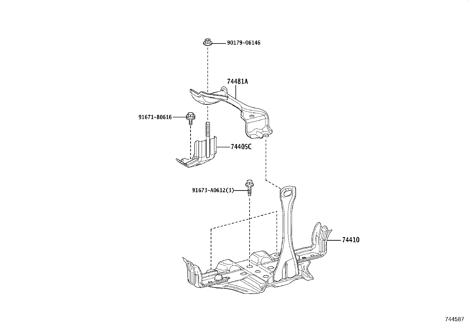 74405-15020 COVER SUB-ASSY,BATTERY product image