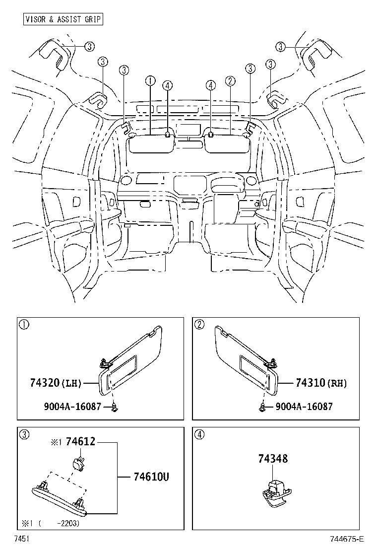 74223-BZ030 CAP, DOOR ARMREST, RH product image