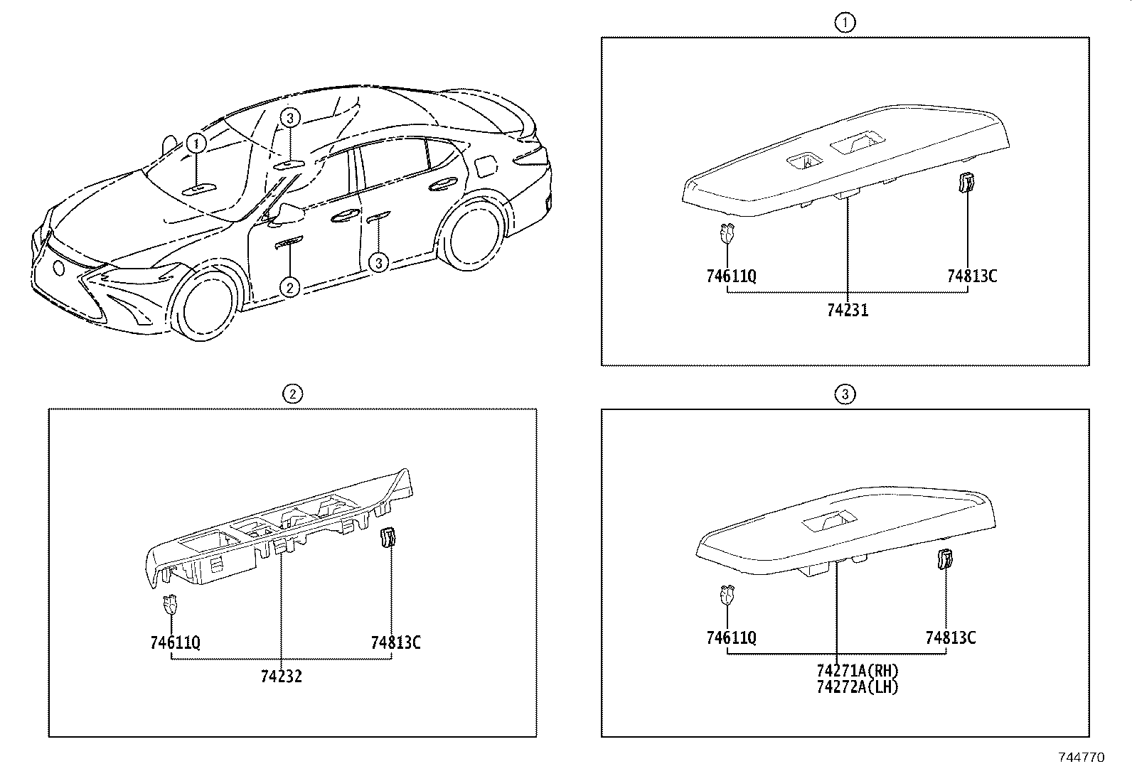 90468-08048 CLIP product image