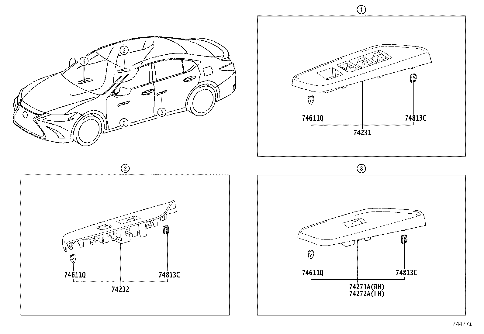 90468-08048 CLIP product image