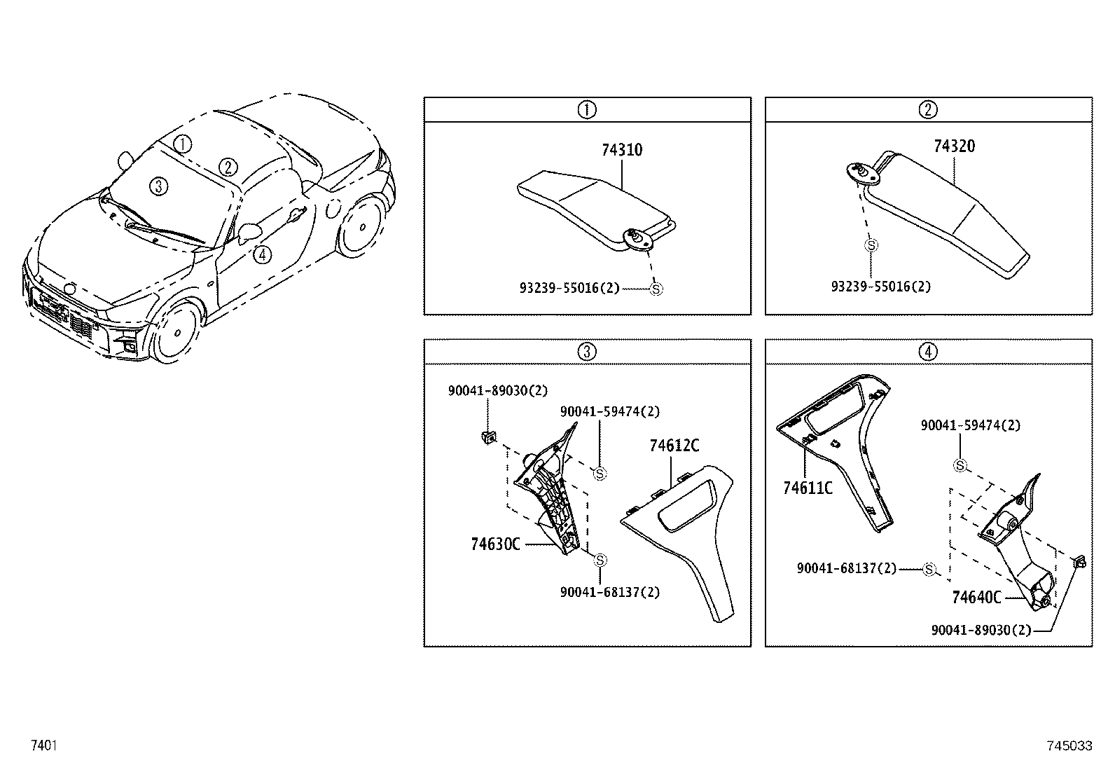 74642-B2030-B0 GRIP ASSY, DOOR ASSIST, LH product image