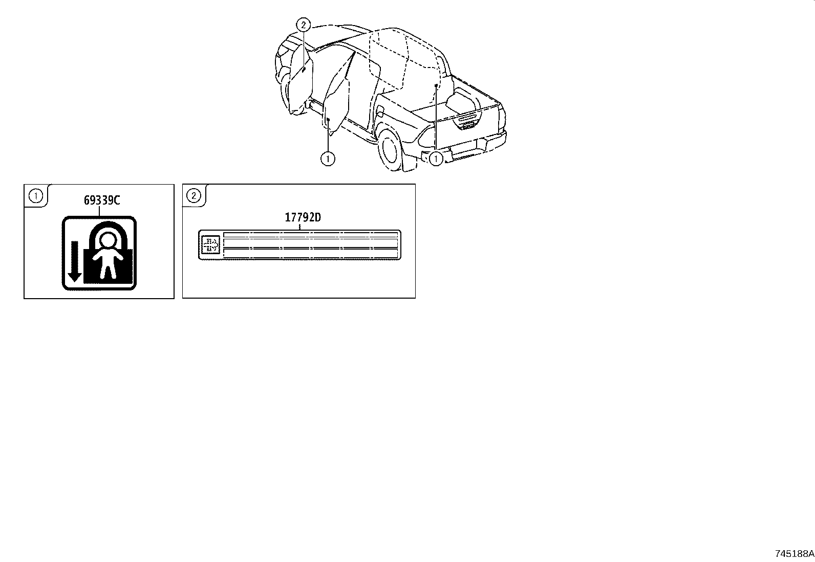 11285-0E050 LABEL, COOLANT SYSTEM CAUTION product image
