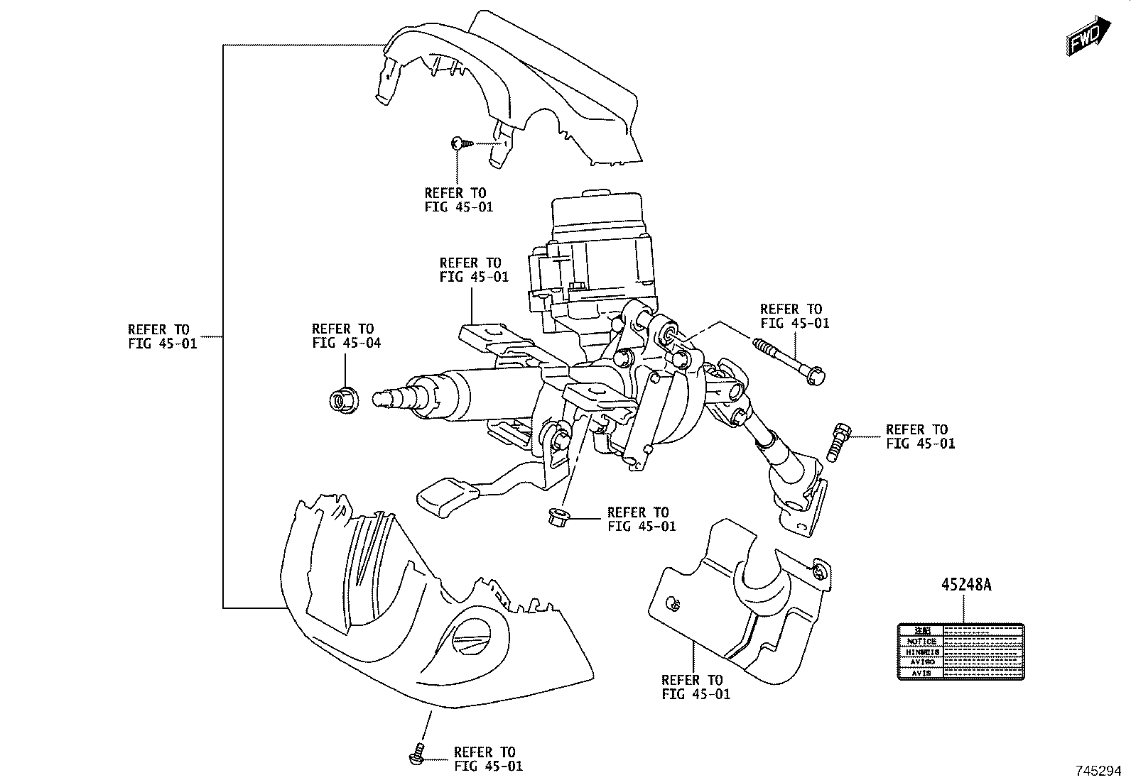 42661-WC002 LABEL, TIRE PRESSURE INFORMATION product image
