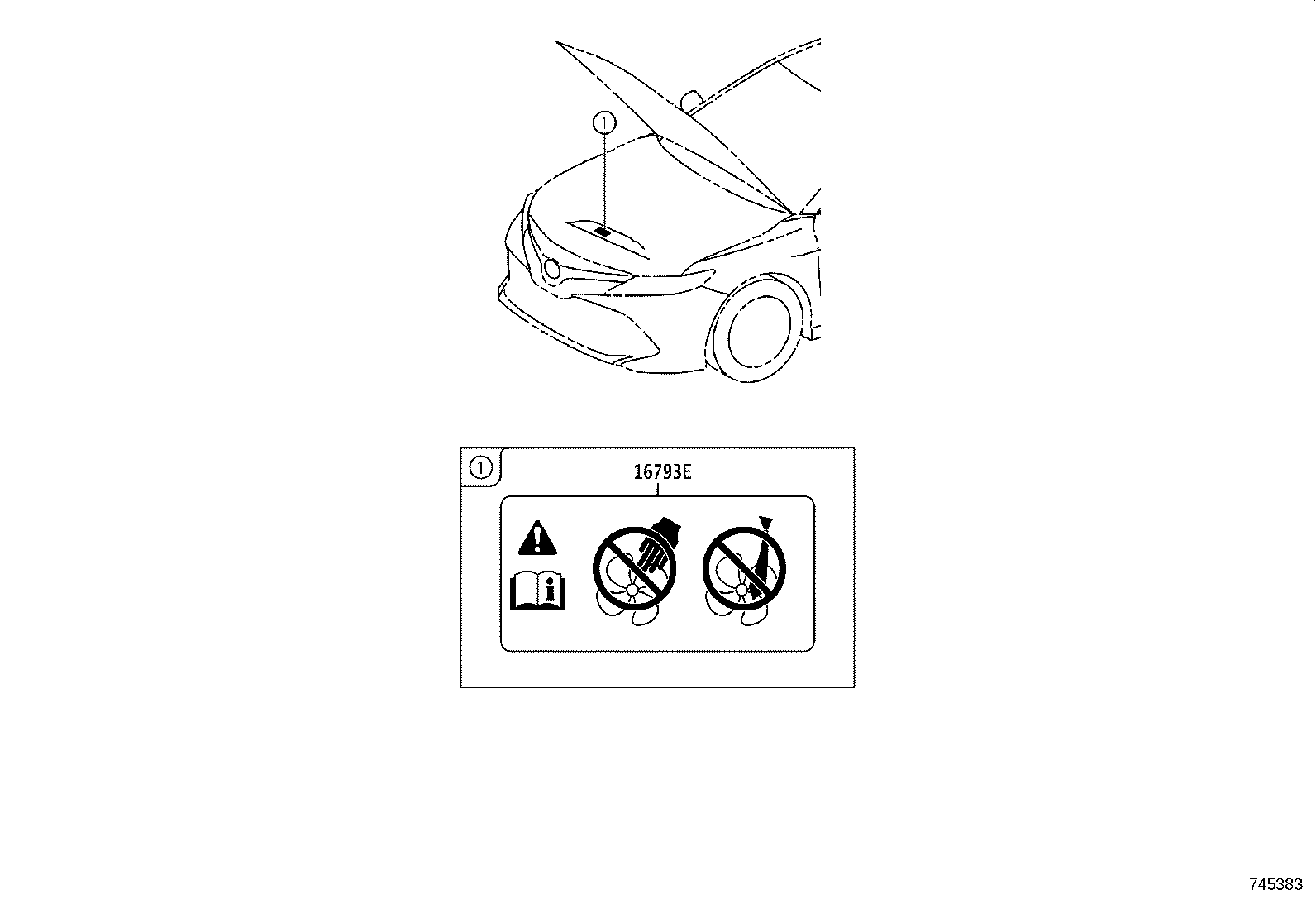 42661-33C02 LABEL, TIRE PRESSURE INFORMATION product image