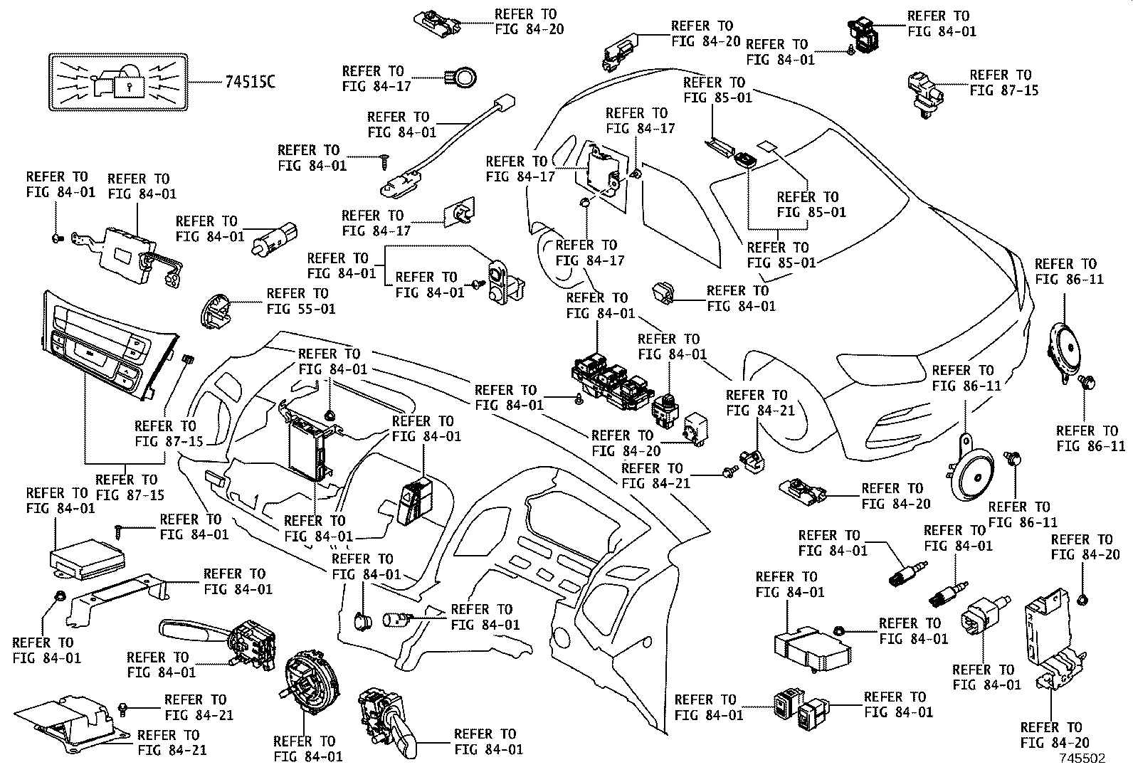 42661-WC004 LABEL, TIRE PRESSURE INFORMATION product image