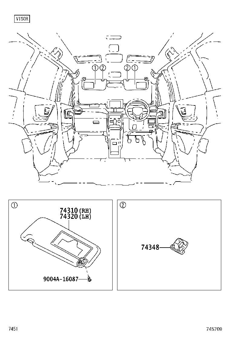 74230-BZ080-B0 PANEL ASSY, FRONT DOOR ARMREST BASE, RH product image