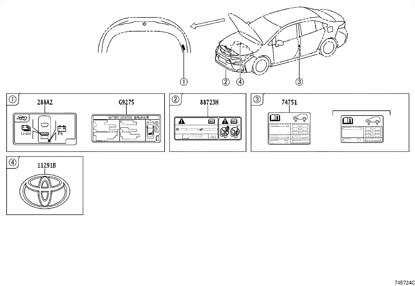 288A2-F2050 Toyota Reference Part product image