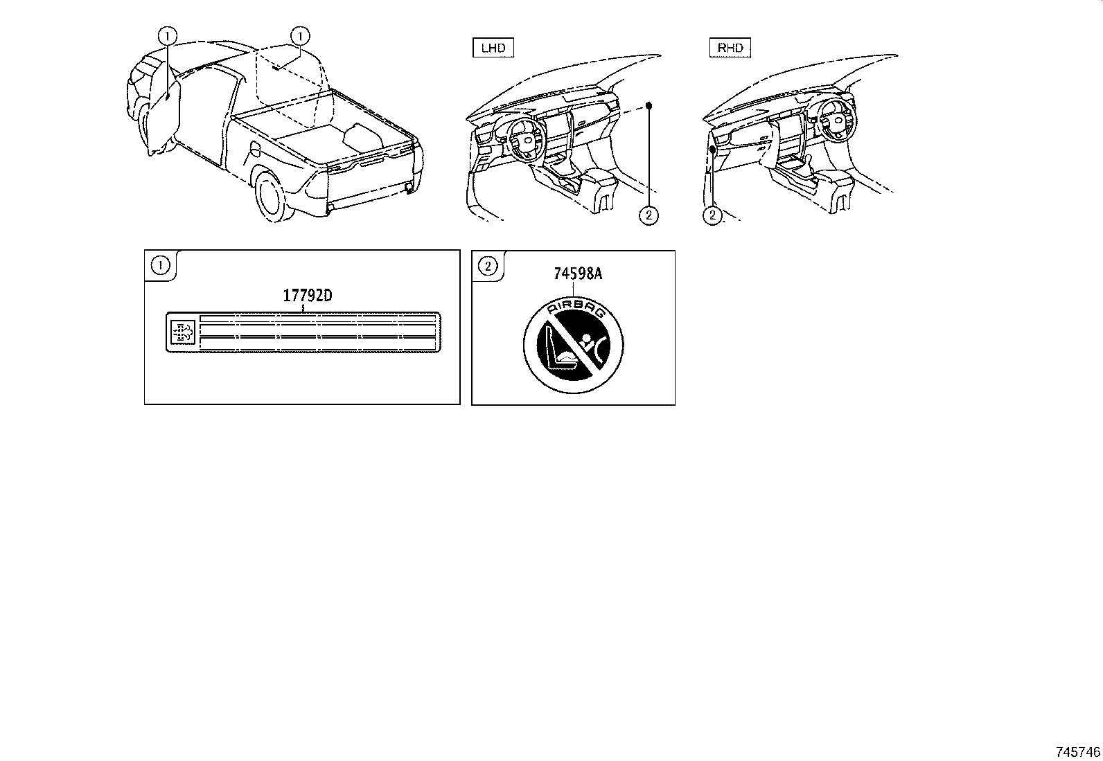42661-0KT30 LABEL, TIRE PRESSURE INFORMATION product image