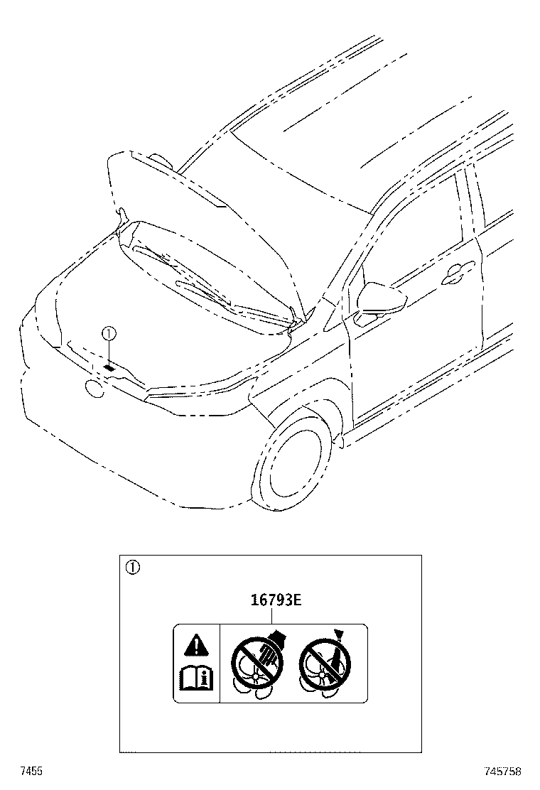 86995-BZ130 LABEL, CAUTION product image