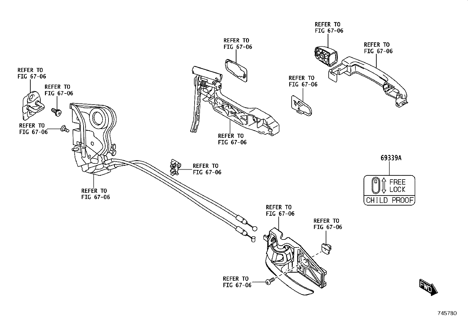 42661-WC016 LABEL, TIRE PRESSURE INFORMATION product image
