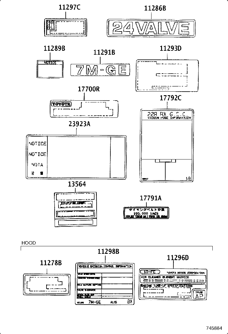 11286-70010 Toyota Reference Part product image