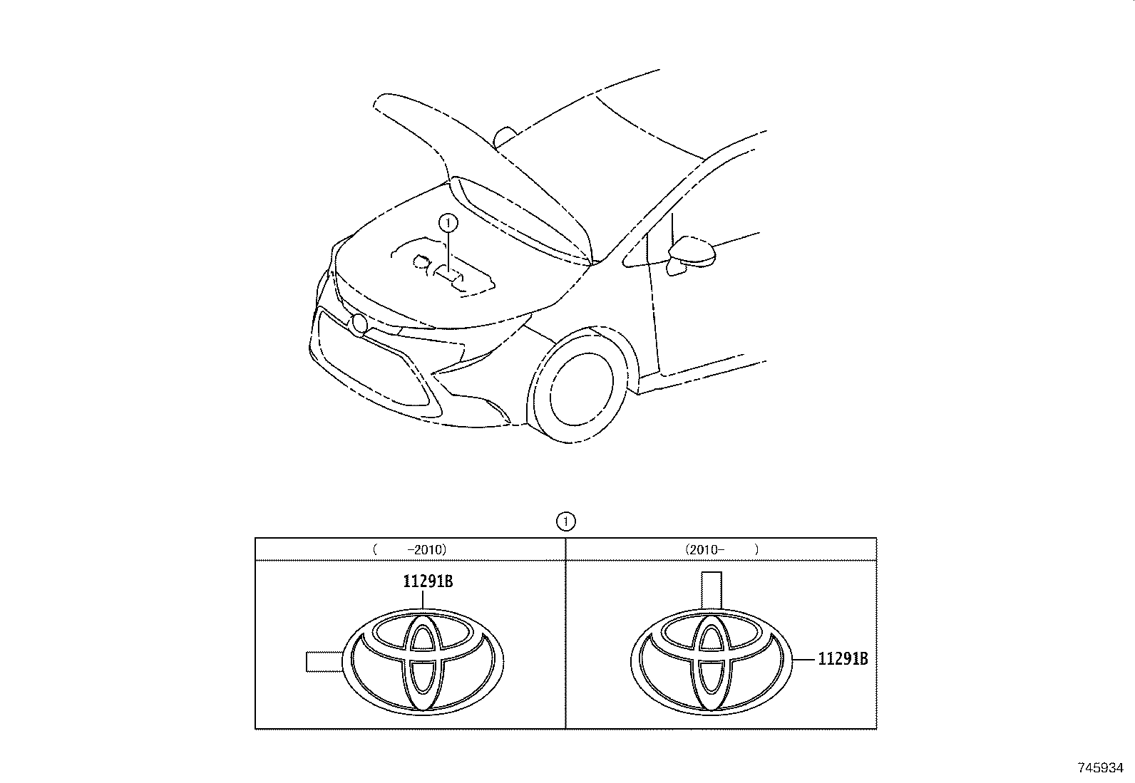 85539-12010 LABEL, POWER OUTLET NOTICE product image