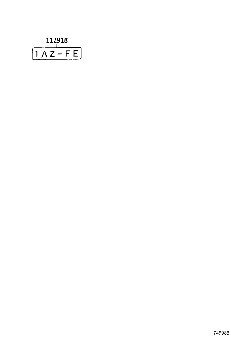 11298-28480 LABEL, EMISSION CONTROL INFORMATION product image
