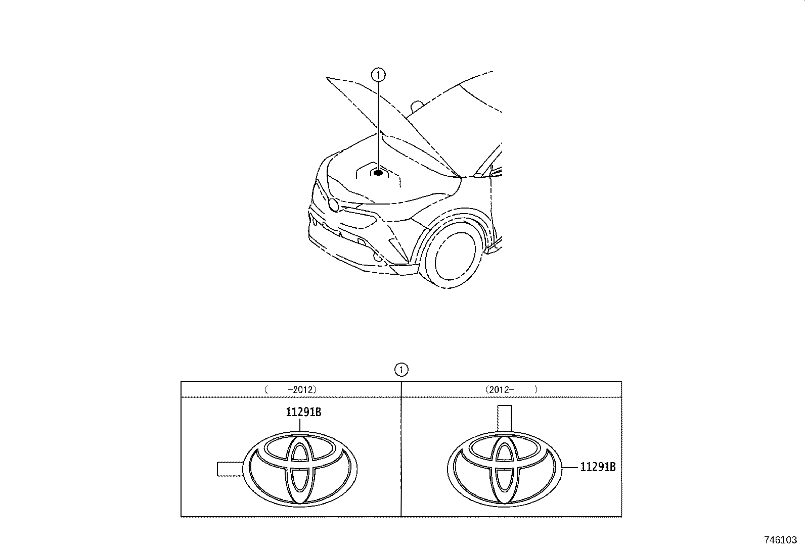 74541-10090 PLATE, BODY CAUTION product image