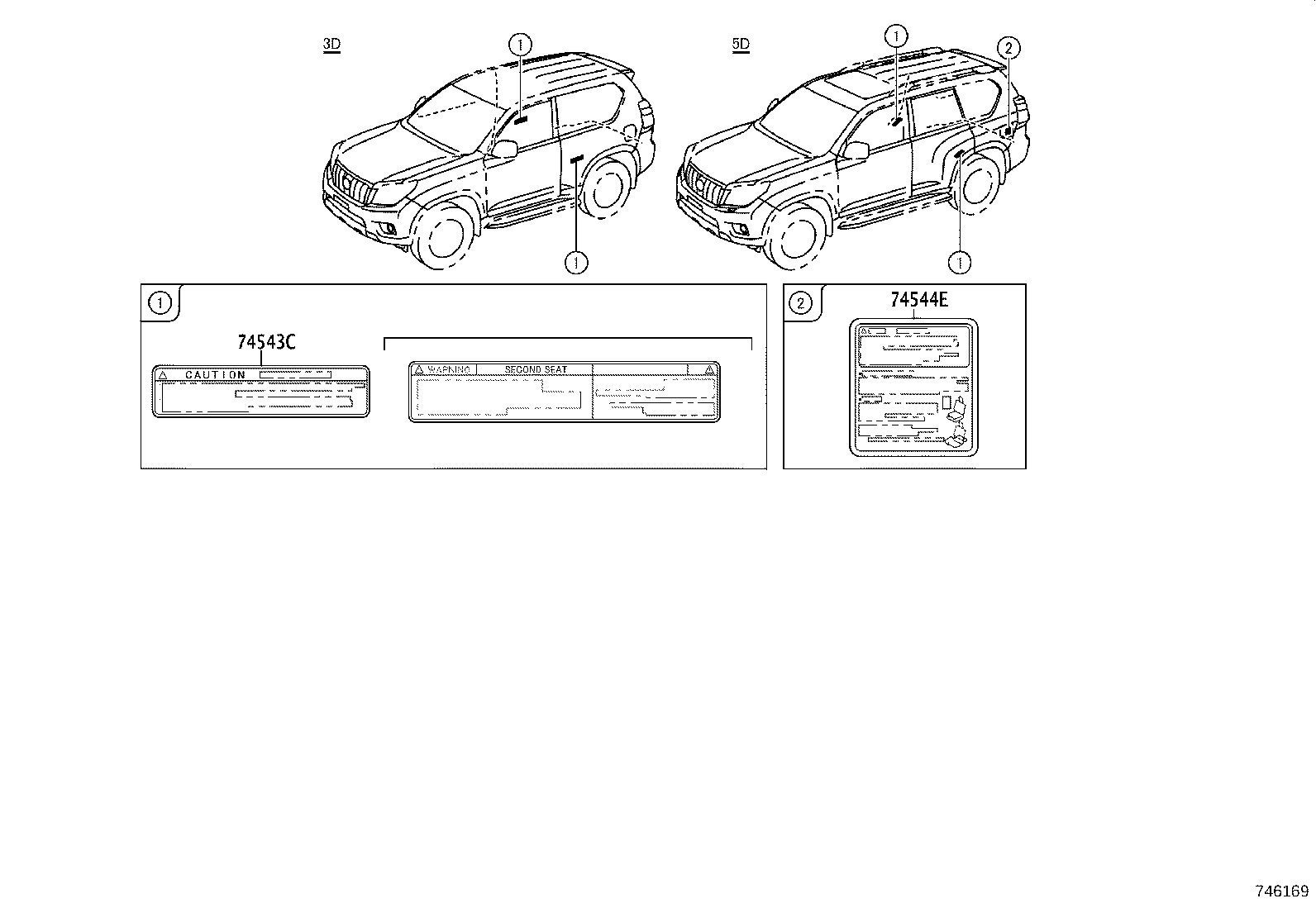 36369-60700 LABEL, TRANSFER INFORMATION product image