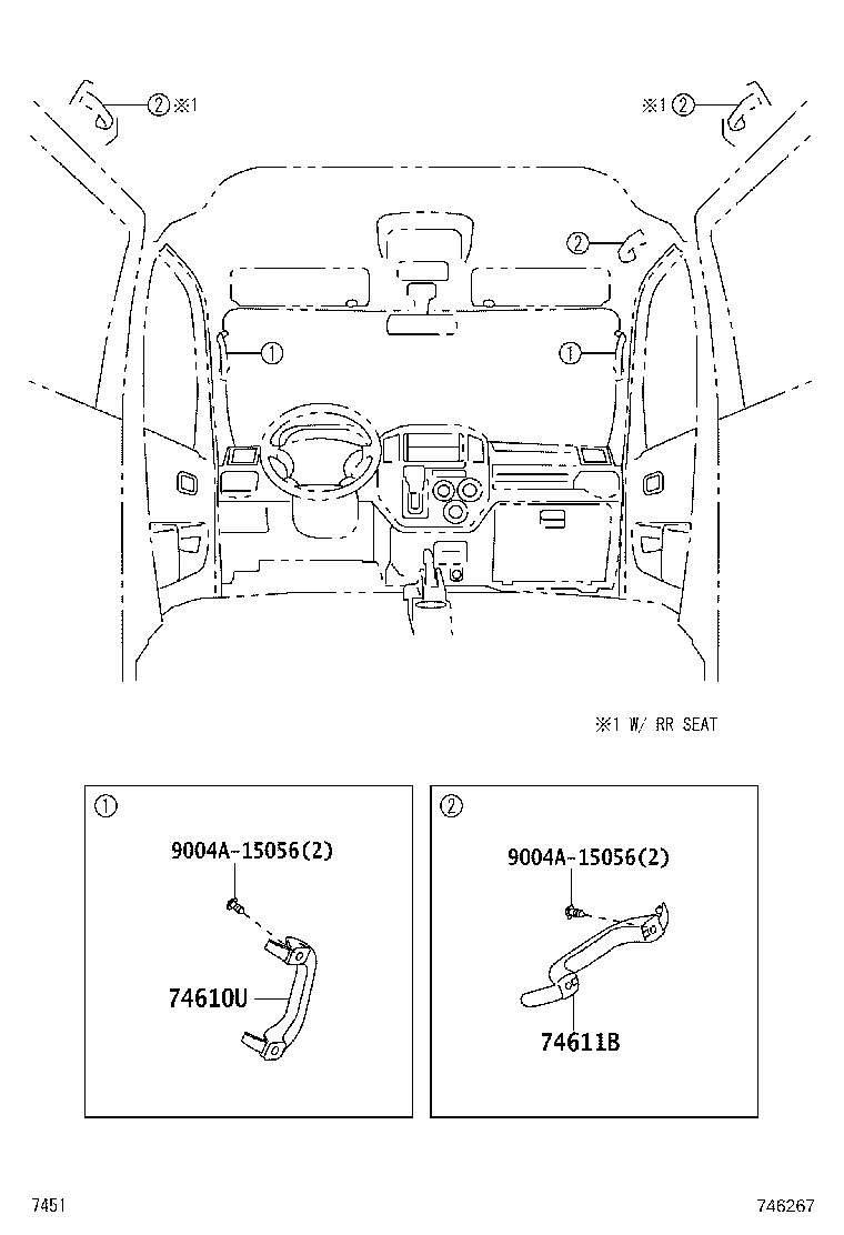 74236-BZ010-B0 PLATE, FRONT DOOR ARMREST BASE FINISH, LH product image