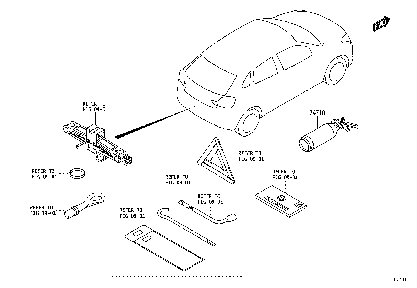 74231-WC002 PANEL, FRONT ARMREST BASE, UPPER RH product image