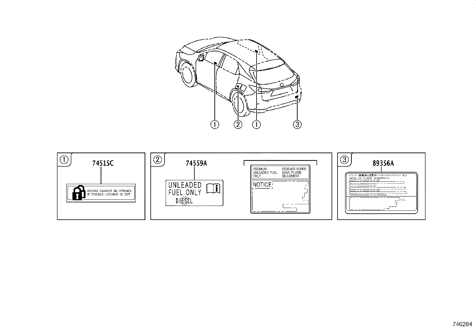 11298-31K40 LABEL, EMISSION CONTROL INFORMATION product image
