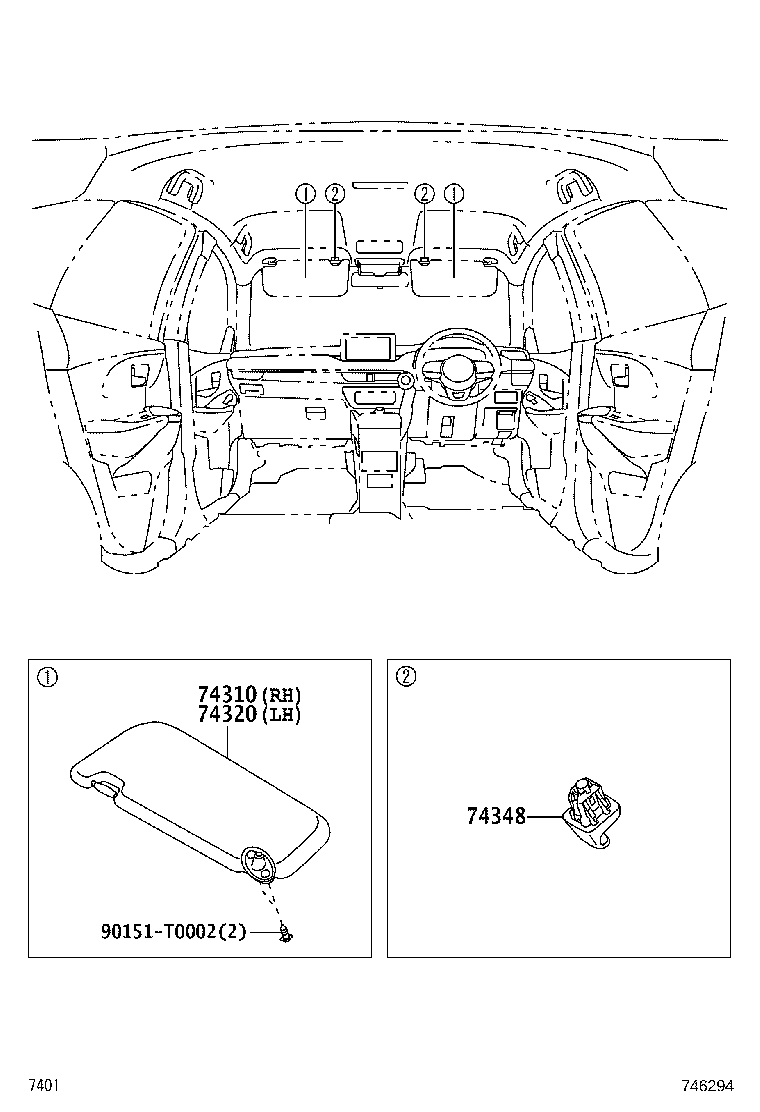 74271-BZ271-C0 PANEL, REAR DOOR ARMREST BASE, UPPER RH product image