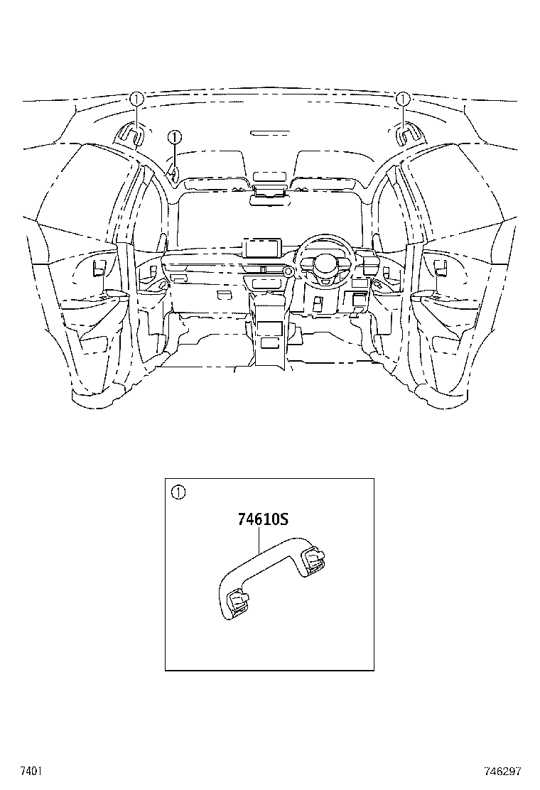 74271-BZ271-C0 PANEL, REAR DOOR ARMREST BASE, UPPER RH product image