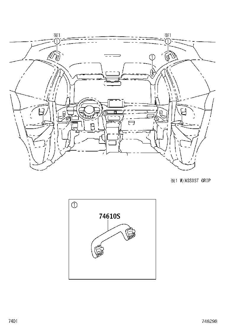74271-BZ271-C0 PANEL, REAR DOOR ARMREST BASE, UPPER RH product image