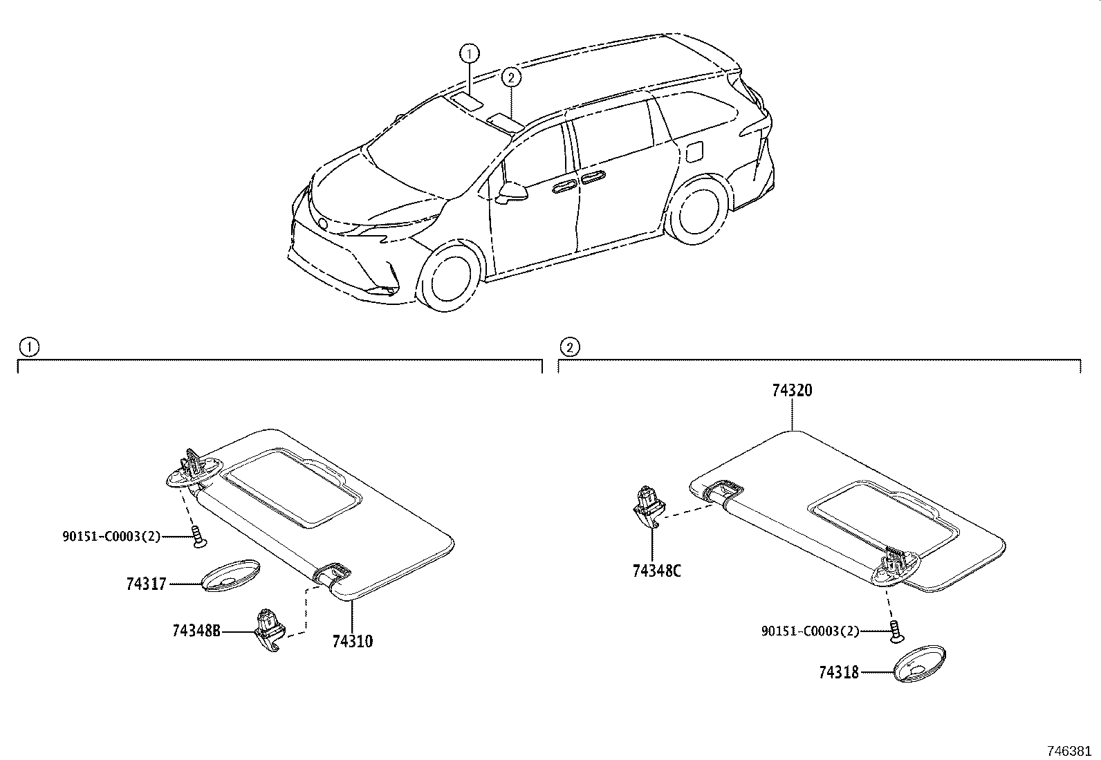 74617-08150-C0 PLUG, ASSIST GRIP product image