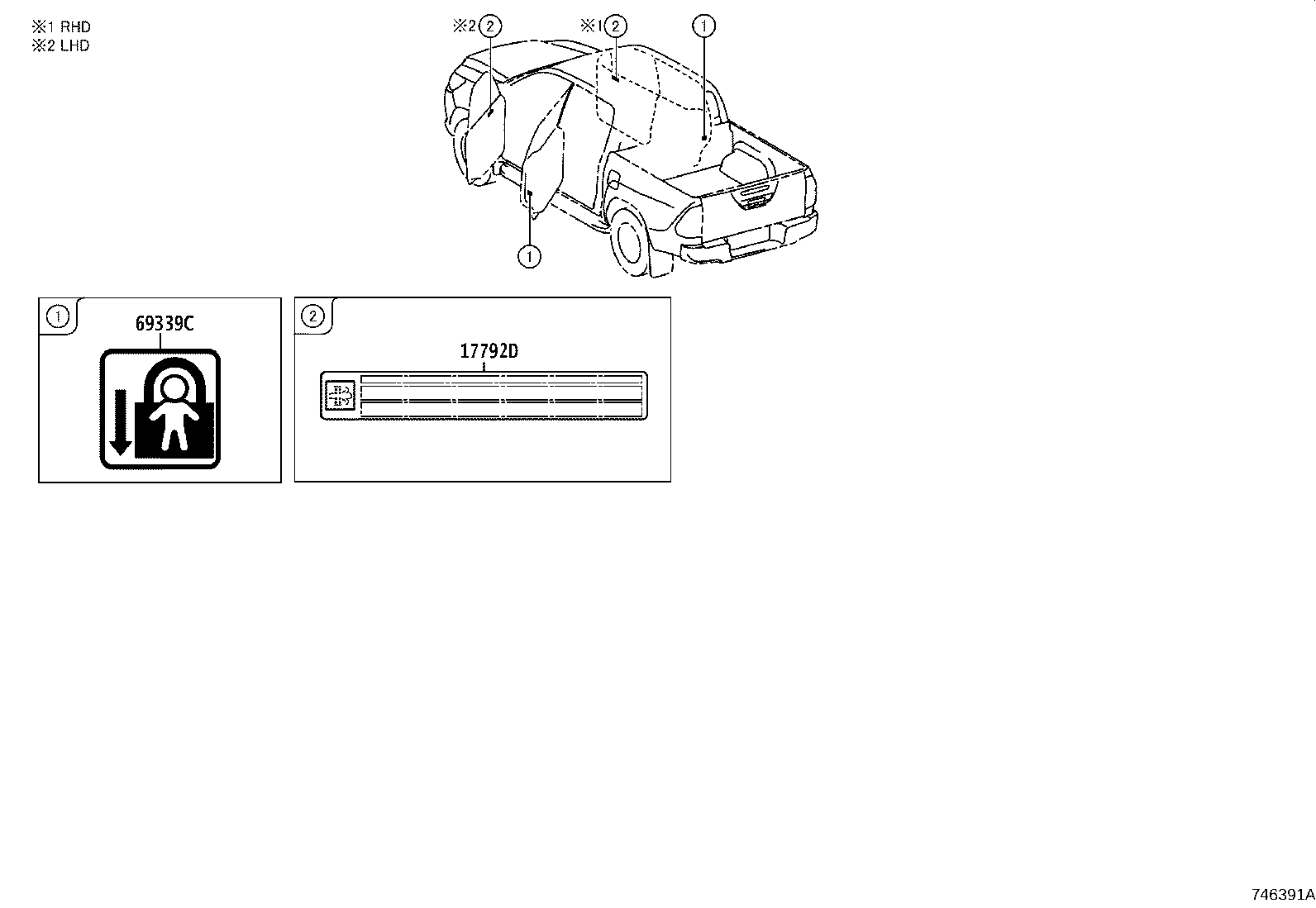 74559-71030 LABEL, FUEL INFORMATION product image