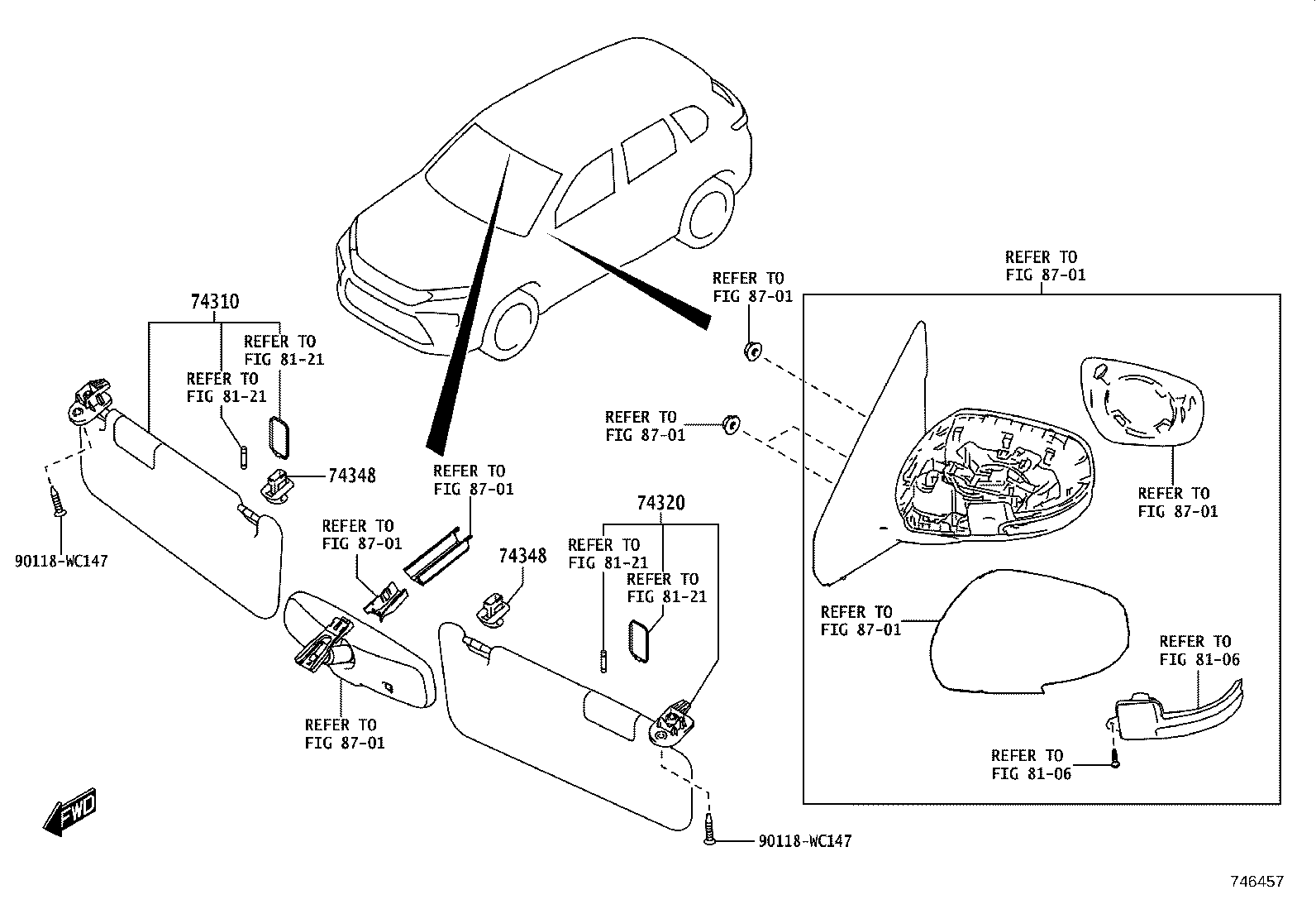 74710-WC004 EXTINGUISHER ASSY product image