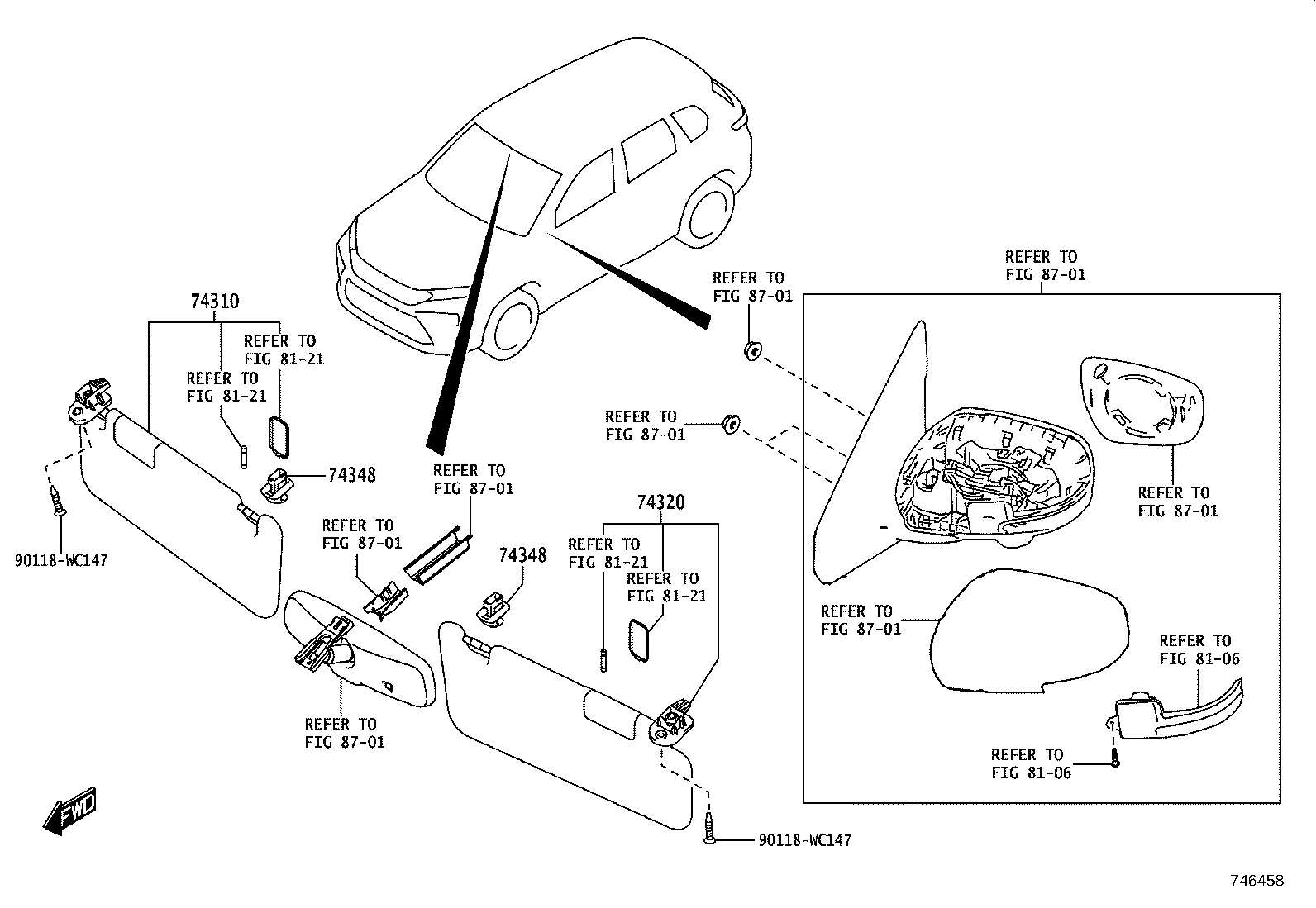 74710-WC004 EXTINGUISHER ASSY product image