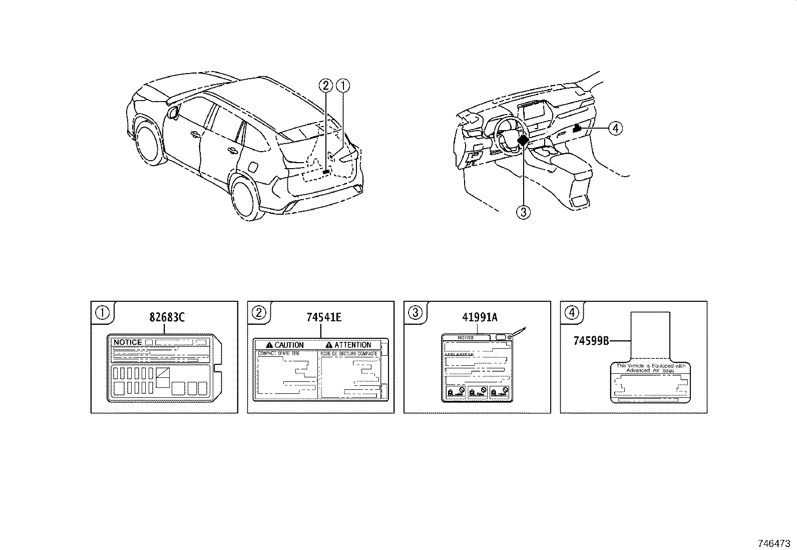 11298-0P720 LABEL, EMISSION CONTROL INFORMATION product image