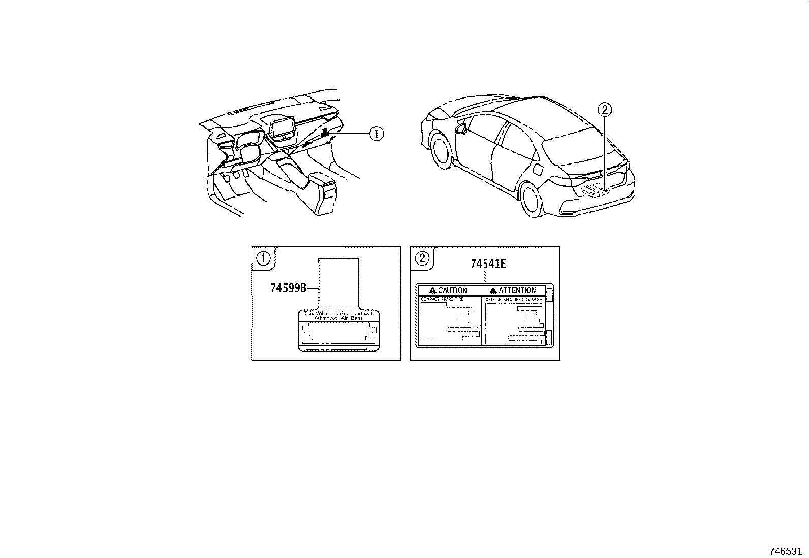 11298-F2011 LABEL, EMISSION CONTROL INFORMATION product image