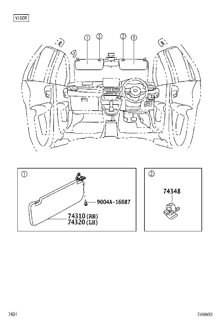 74232-BZ440-C0 PANEL, FRONT ARMREST BASE, UPPER LH product image