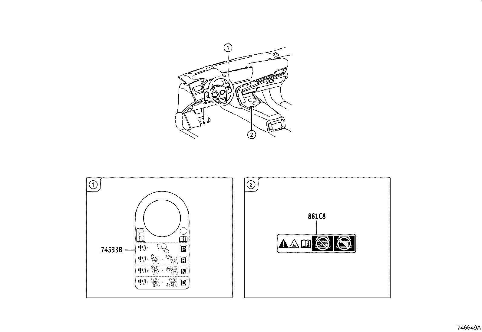74571-62190 FILM, LABEL COVER product image
