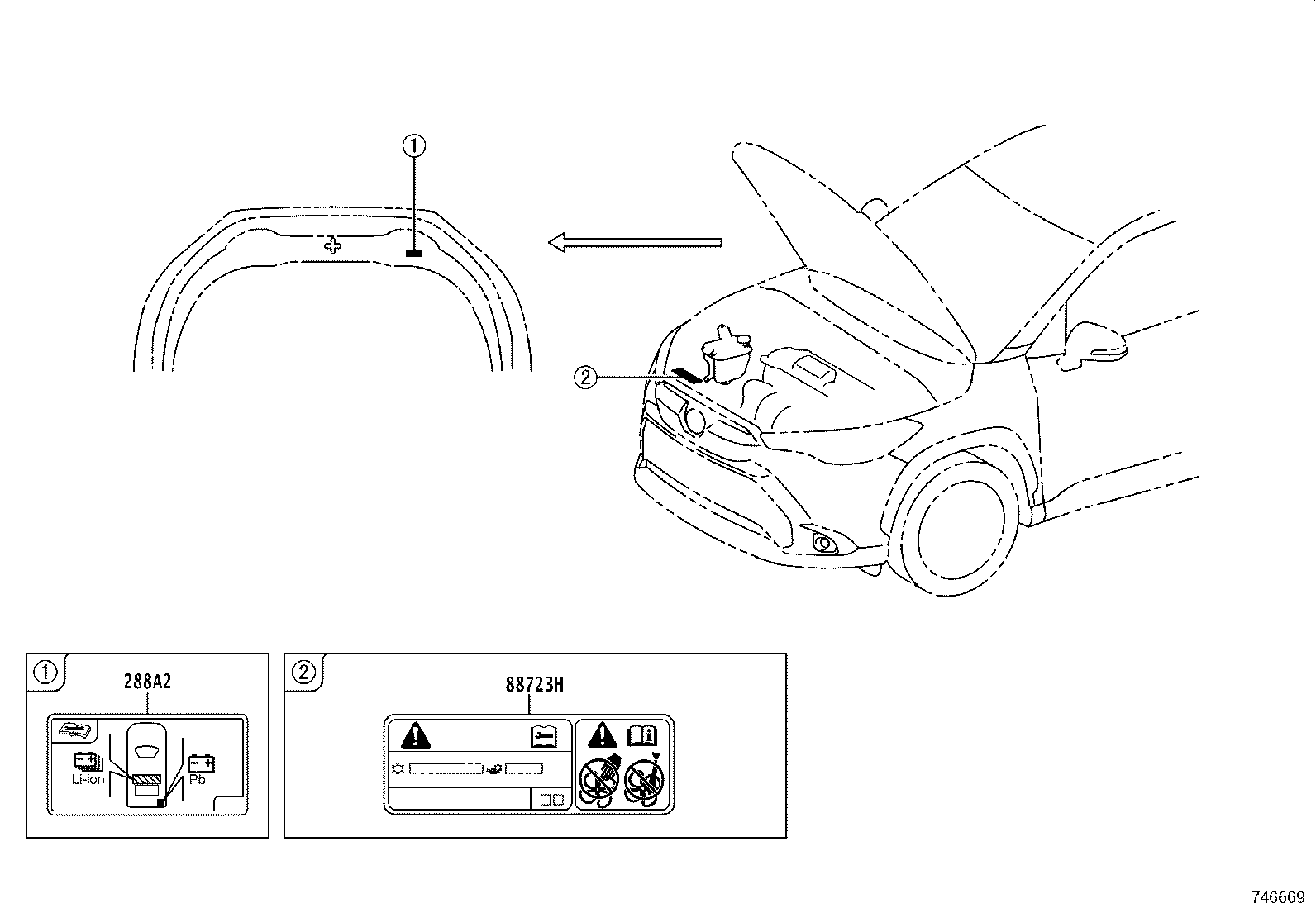 42661-0A430 LABEL, TIRE PRESSURE INFORMATION product image